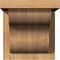 Ekena Millwork Carmel Smooth Corbel w/Backplate, Western Red Cedar, 7 1/2"W x 8"D x 8"H COR08X08X08CAR01SWR - alternate 4